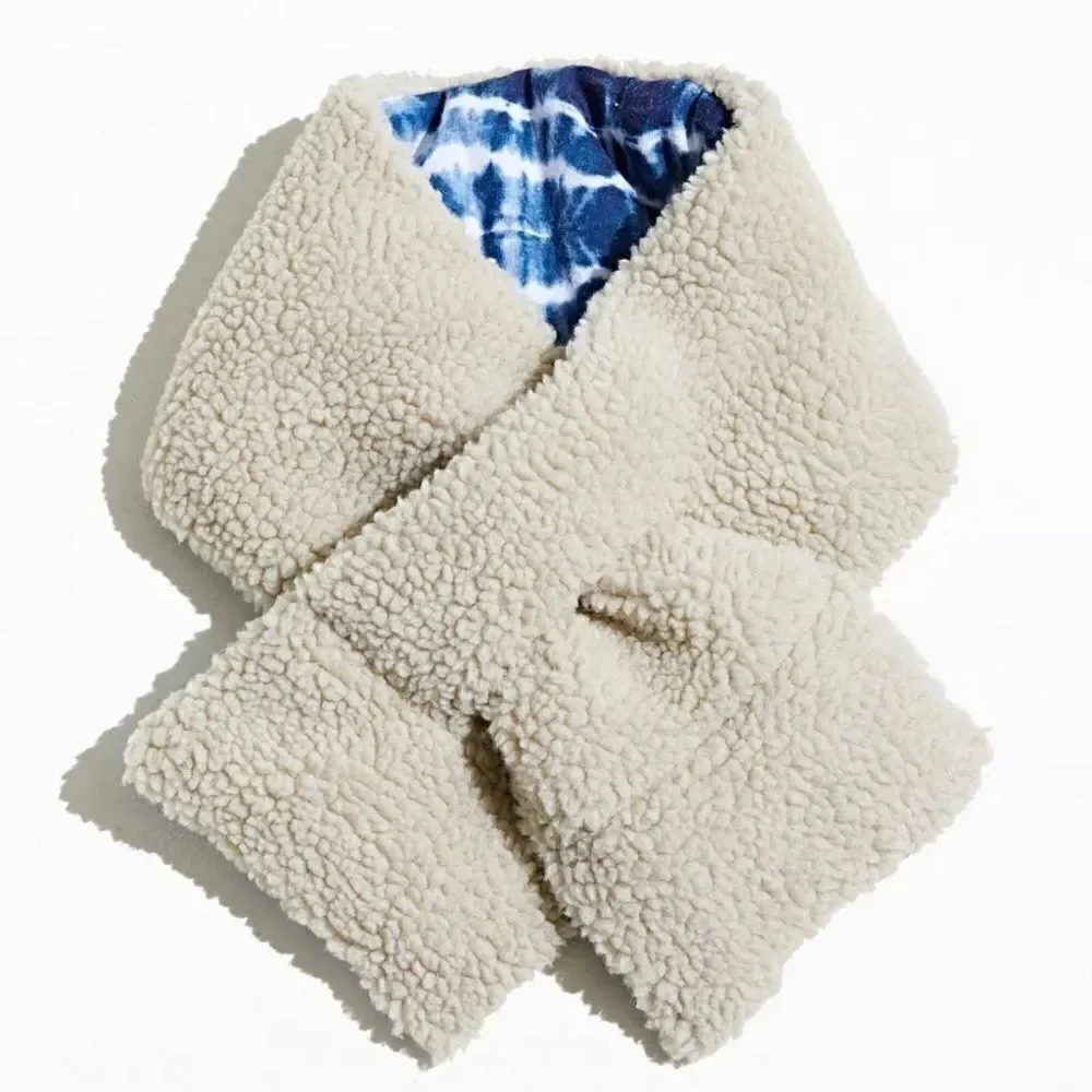 Urban Outfitters Shibori Dyed Pull-Through Scarf